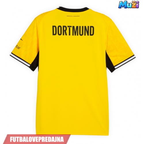 Lacne Muži Futbalové dres Borussia Dortmund 2026-27 Krátky Rukáv - Domáci